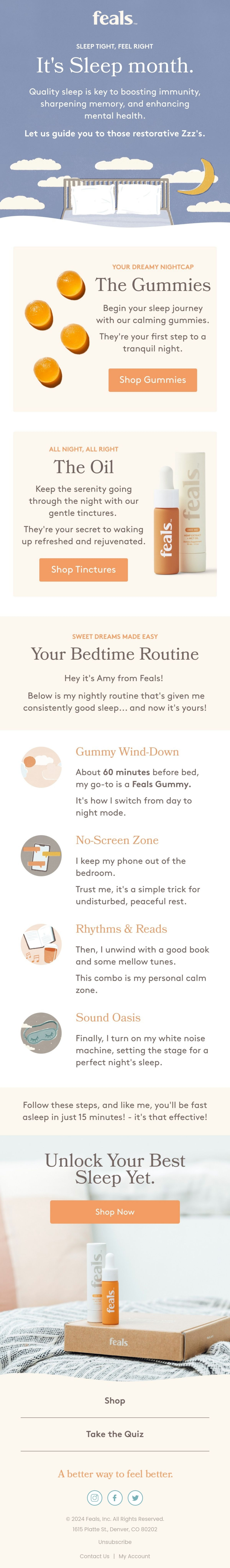 Feals Email Design Thumbnail Preview