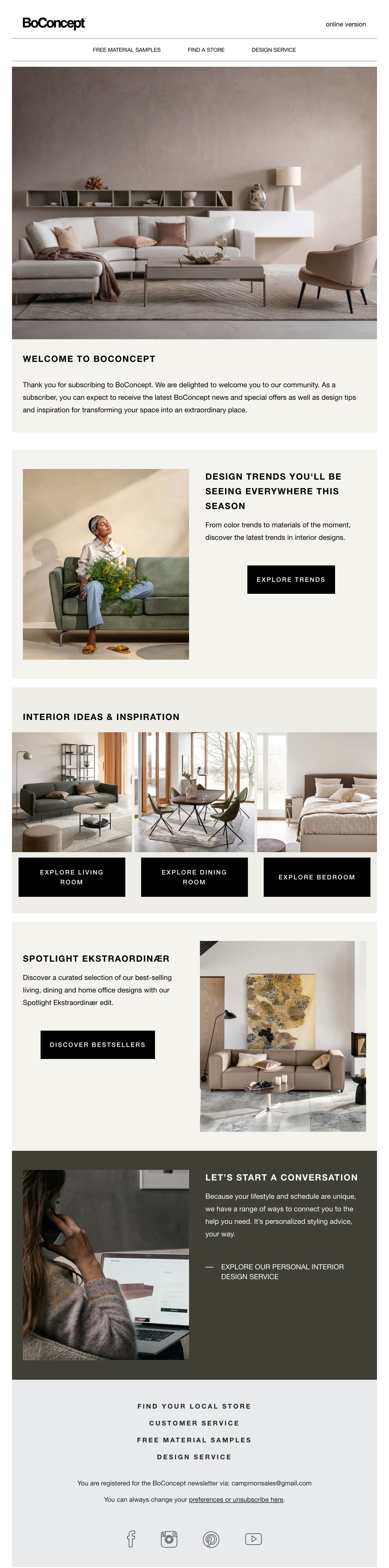 BoConcept Email Design Thumbnail Preview