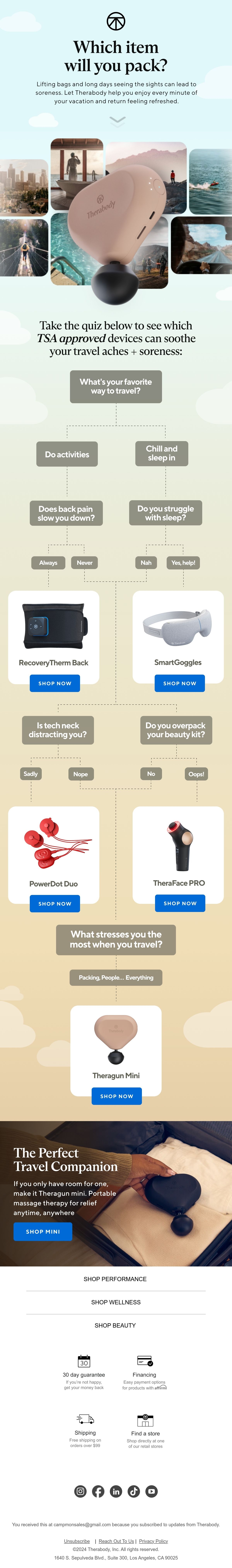 Therabody Email Design Thumbnail Preview
