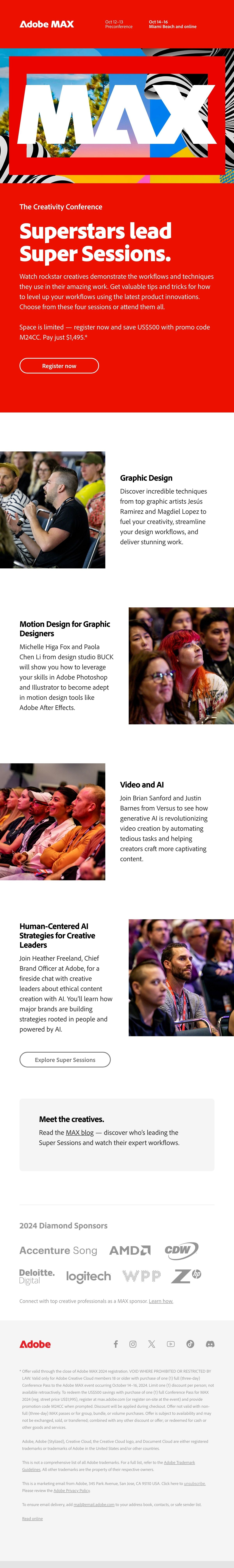 Adobe MAX Email Design Thumbnail Preview