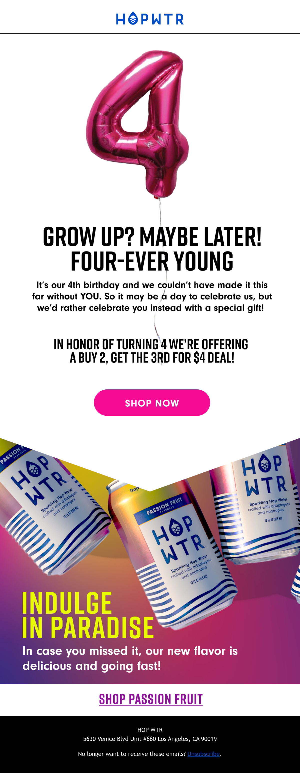 HOPWTR Email Design Thumbnail Preview