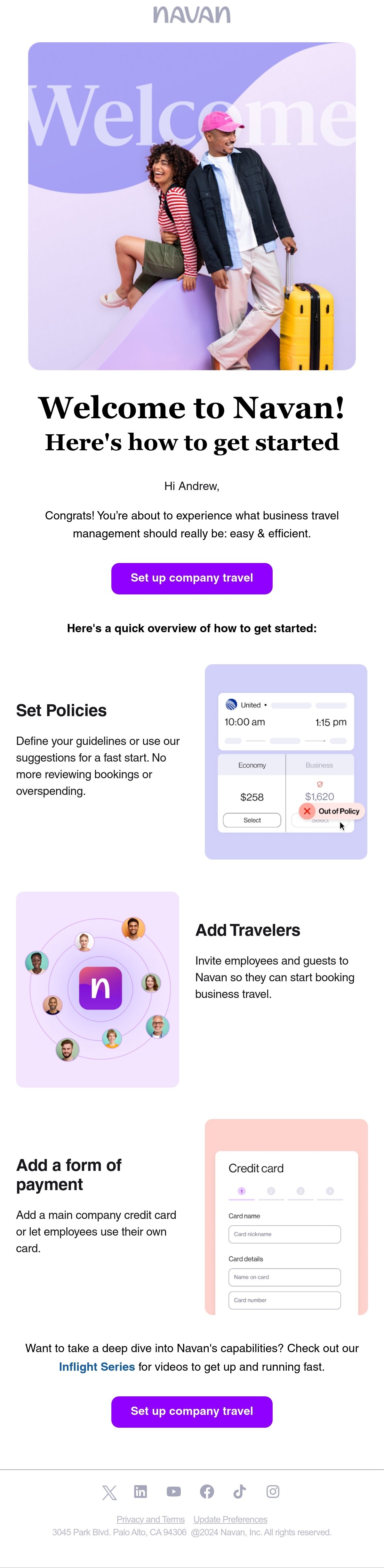 The Navan Team Email Design Thumbnail Preview