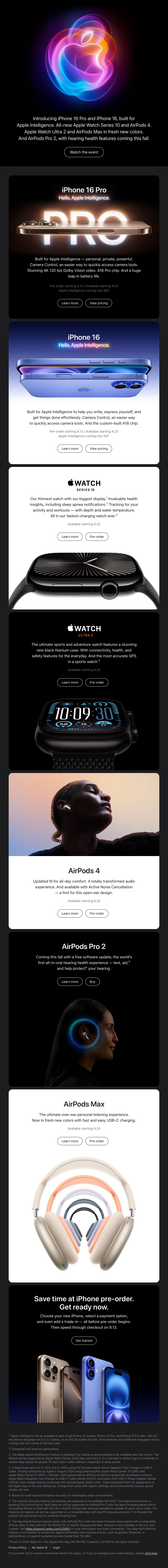 Apple Email Design Thumbnail Preview