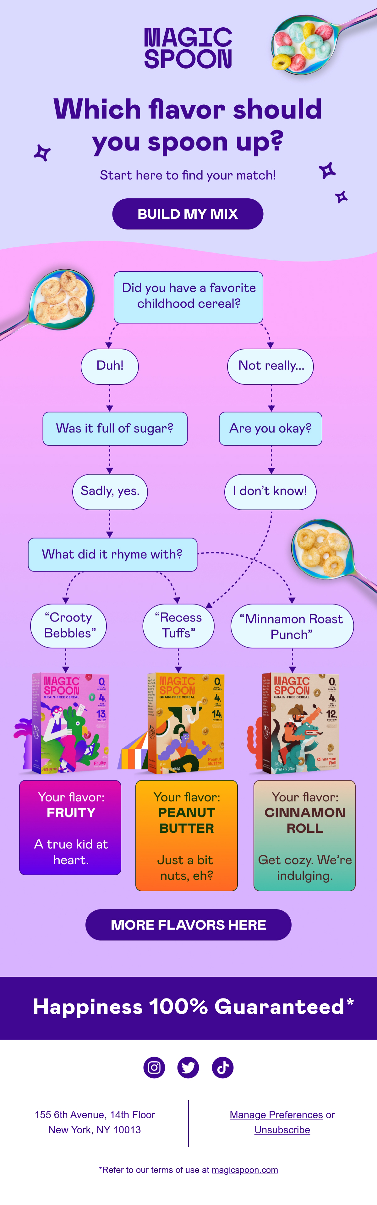 Magic Spoon Email Design Thumbnail Preview