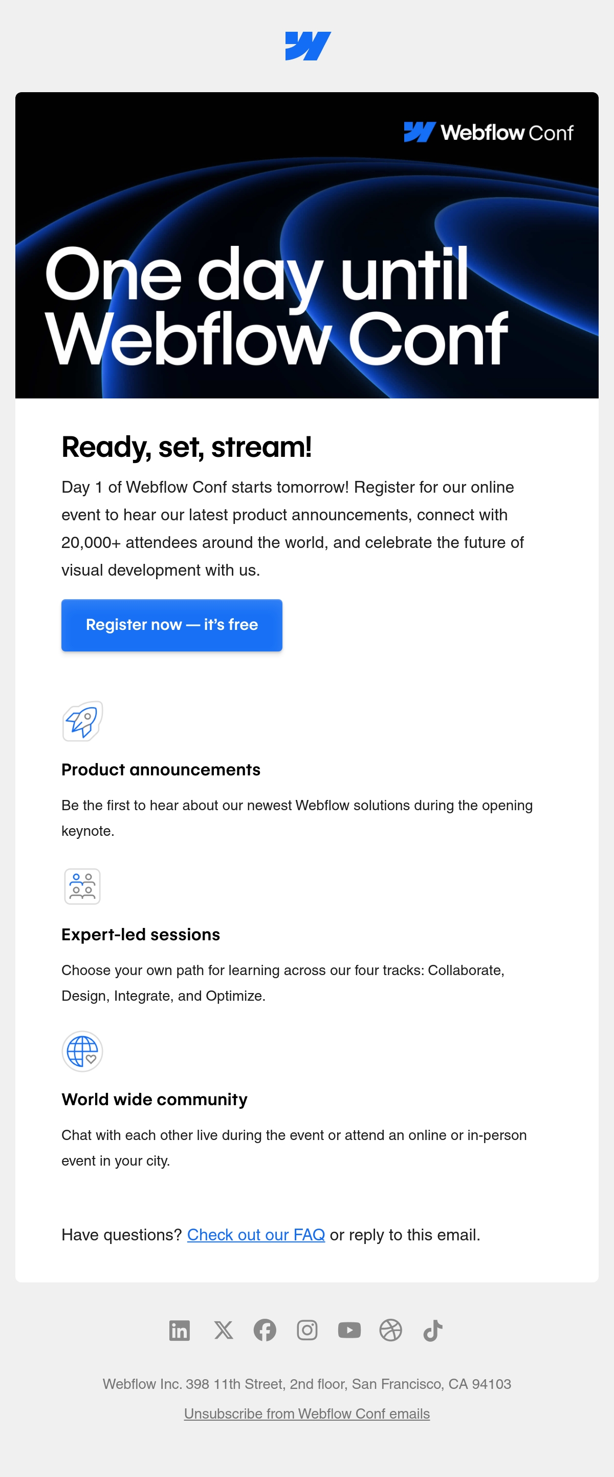 Webflow Email Design Thumbnail Preview