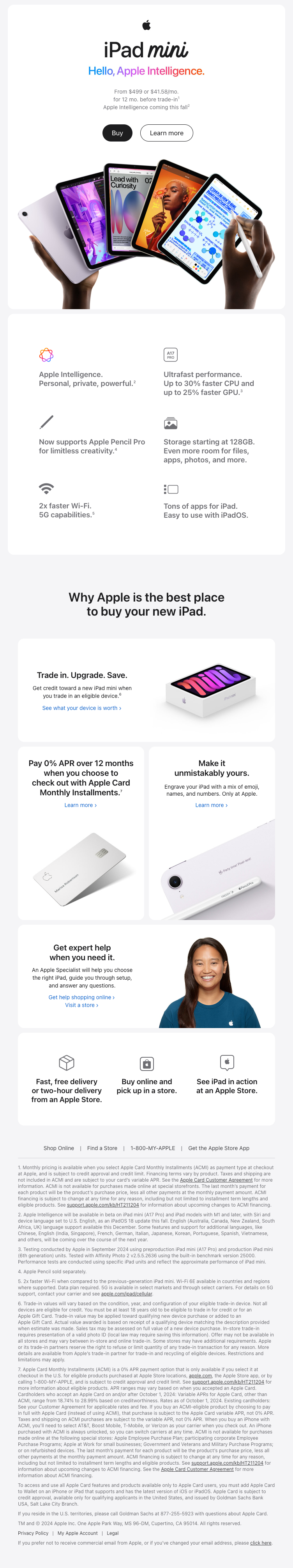 Apple Email Design Thumbnail Preview