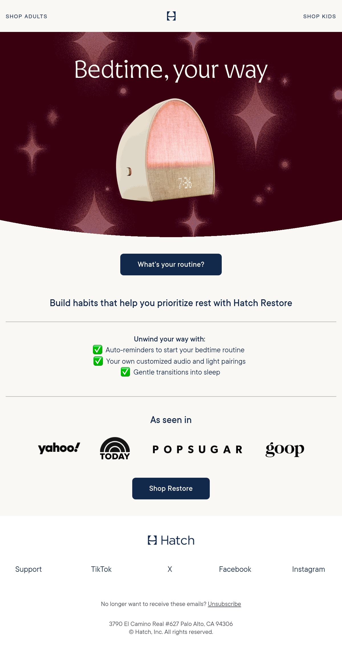 Hatch Email Design Thumbnail Preview