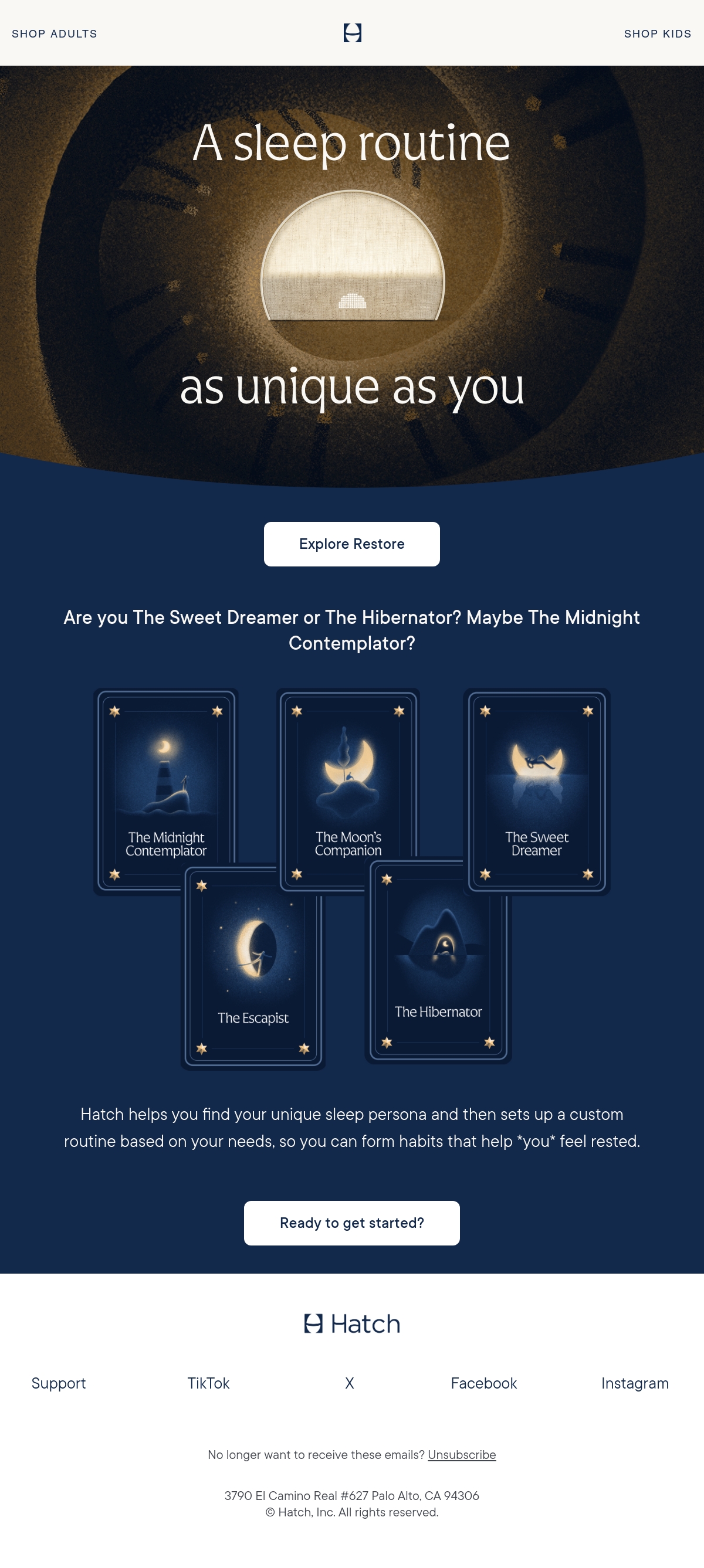 Hatch Email Design Thumbnail Preview