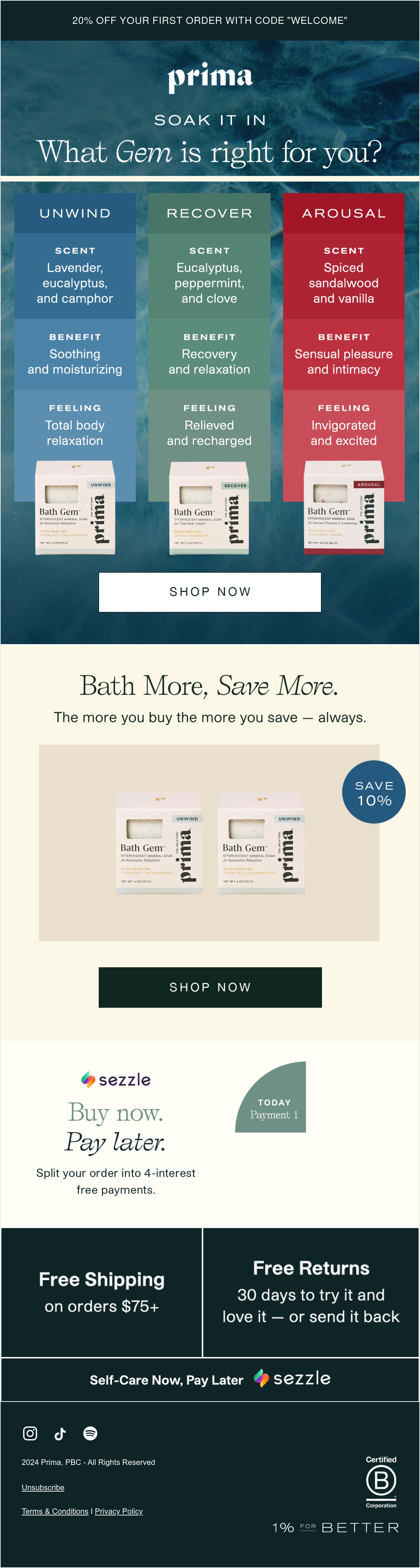 Email Inspiration from Prima Thumbnail Preview