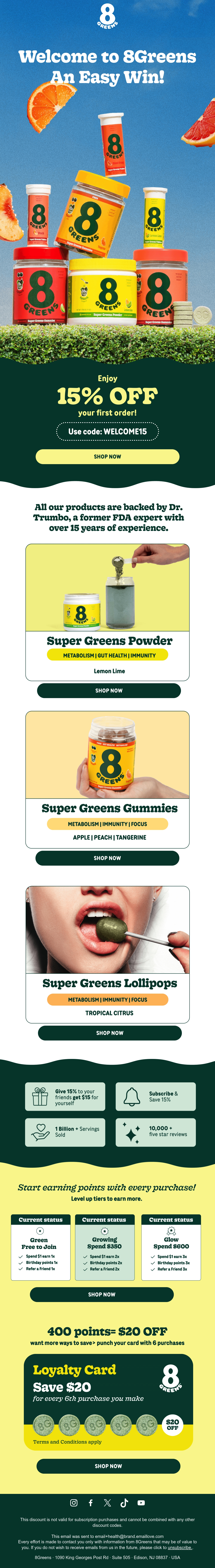 Email Inspiration from 8Greens Thumbnail Preview