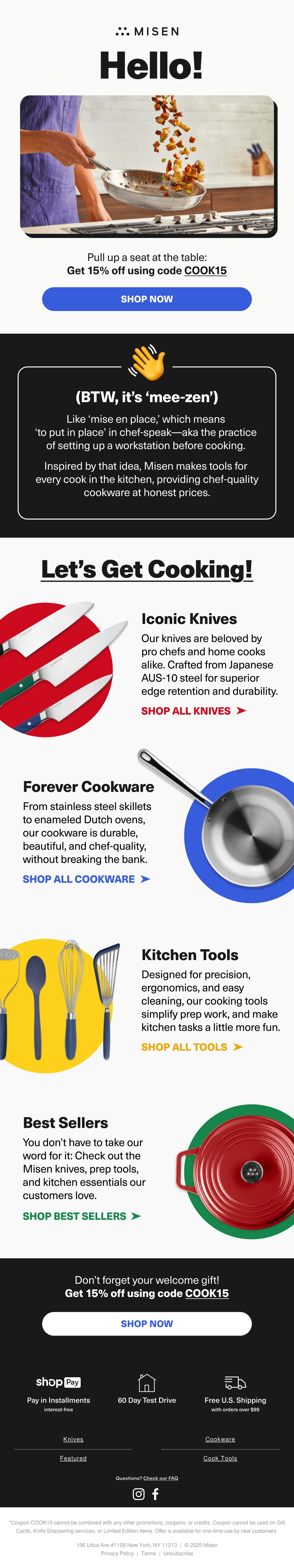 Email Inspiration from Misen Thumbnail Preview