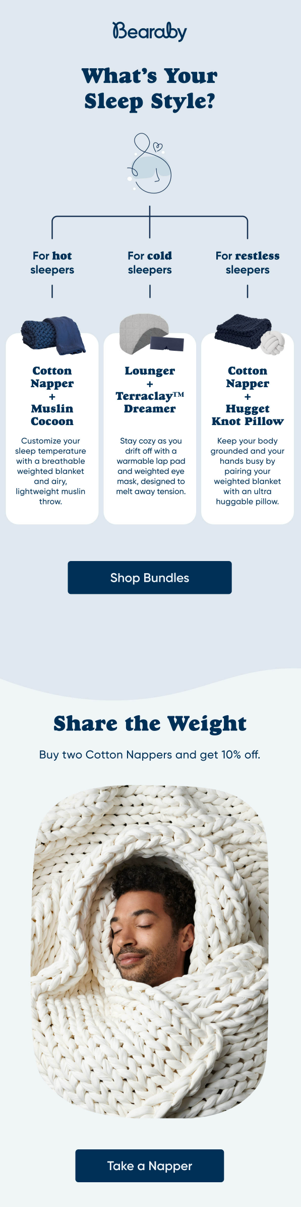 Email Inspiration from Bearaby Thumbnail Preview
