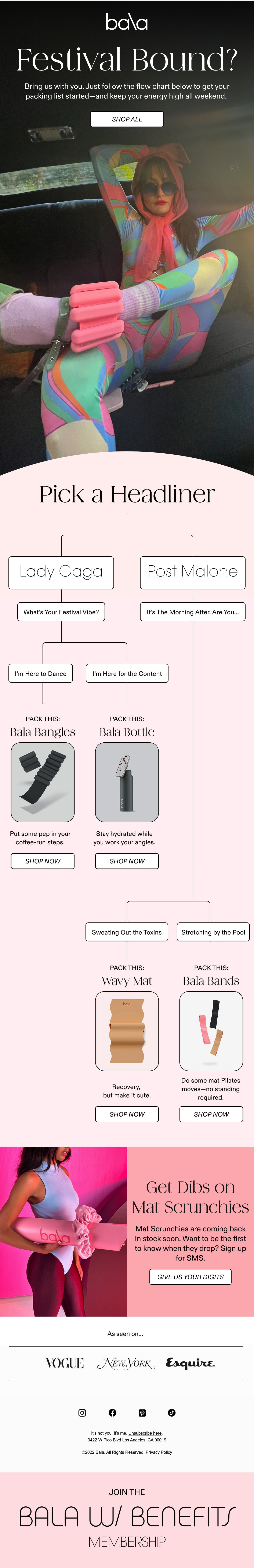 Email Inspiration from Bala Thumbnail Preview