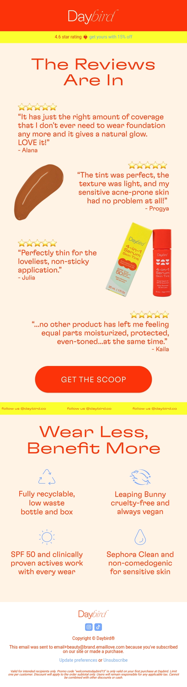 Email Inspiration from Daybird Thumbnail Preview
