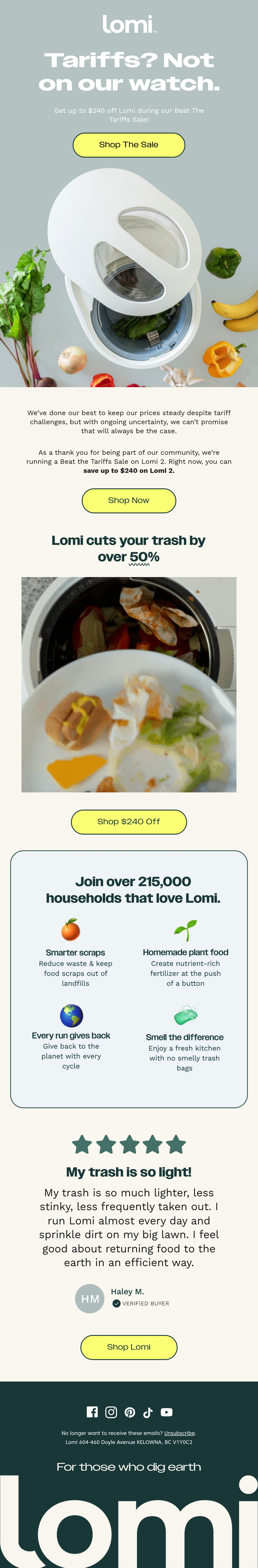 Email Inspiration from Lomi Thumbnail Preview