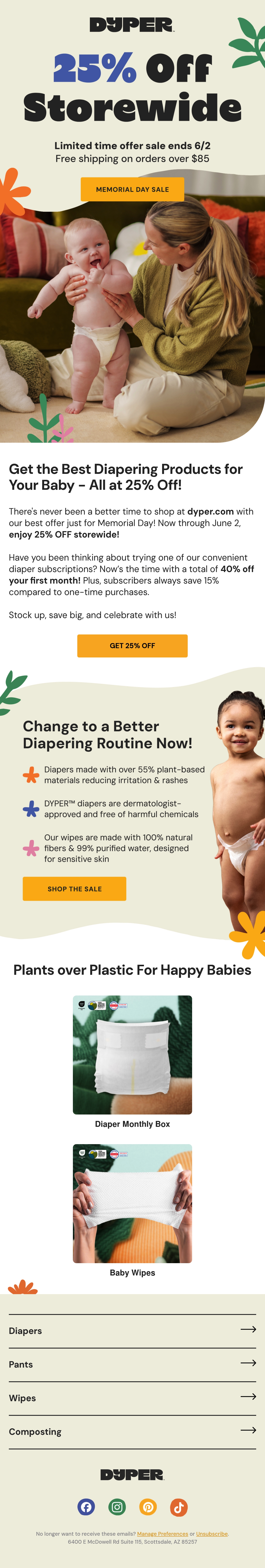 Email Inspiration from DYPER™ Team Thumbnail Preview