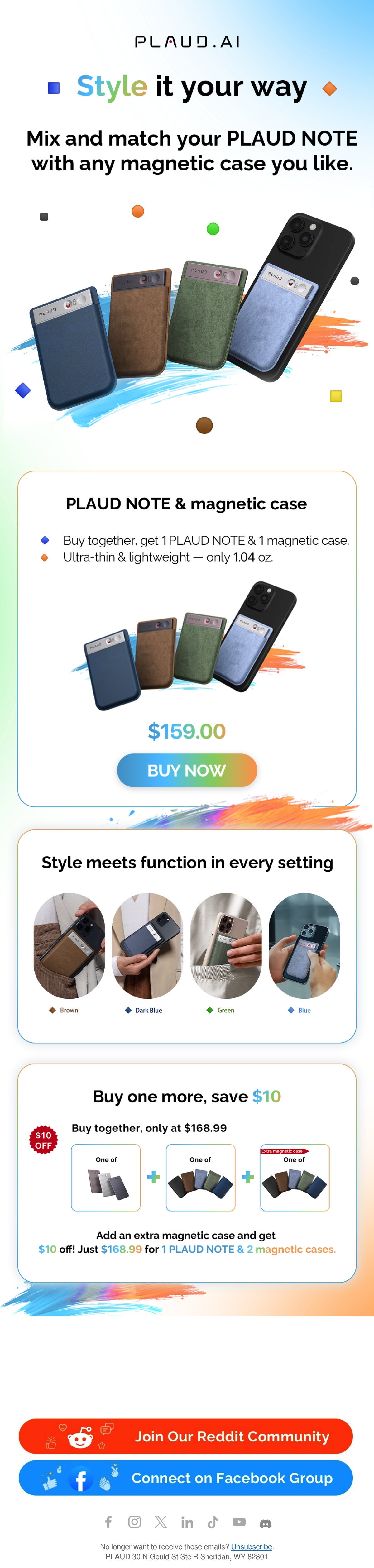 Email Inspiration from PLAUD Thumbnail Preview