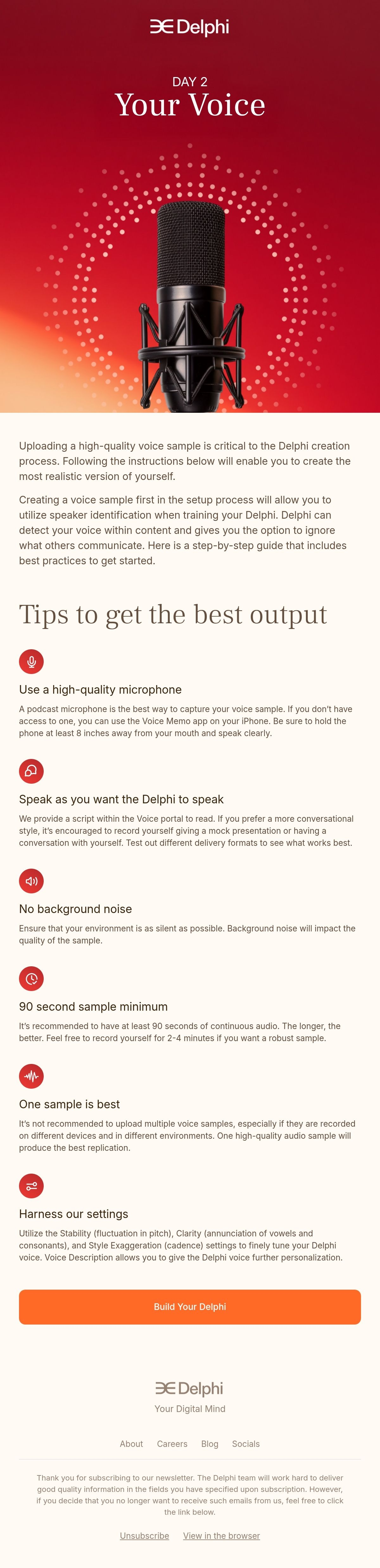 Dara from Delphi Email Design Thumbnail Preview