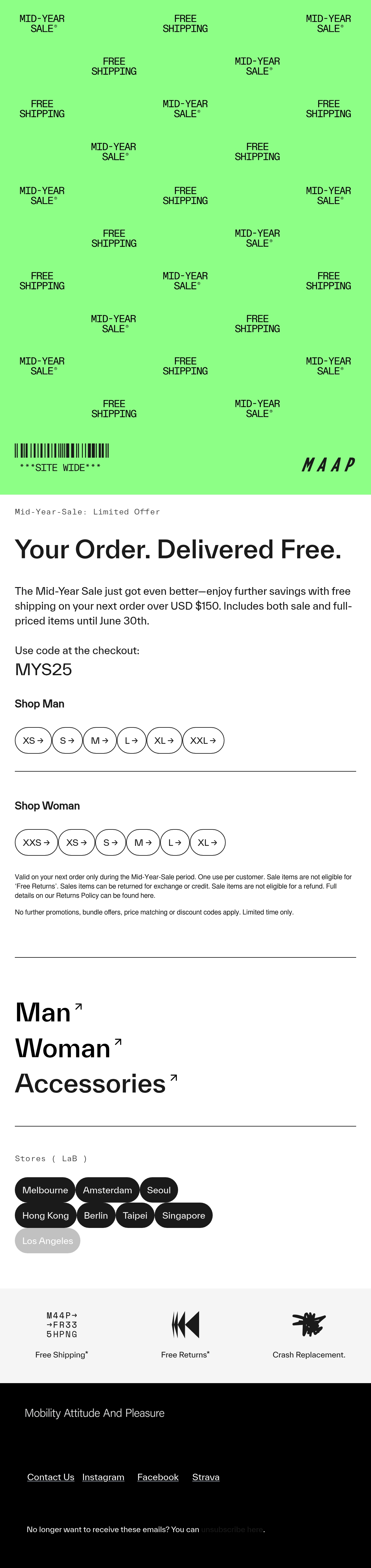 Email Inspiration from MAAP Thumbnail Preview