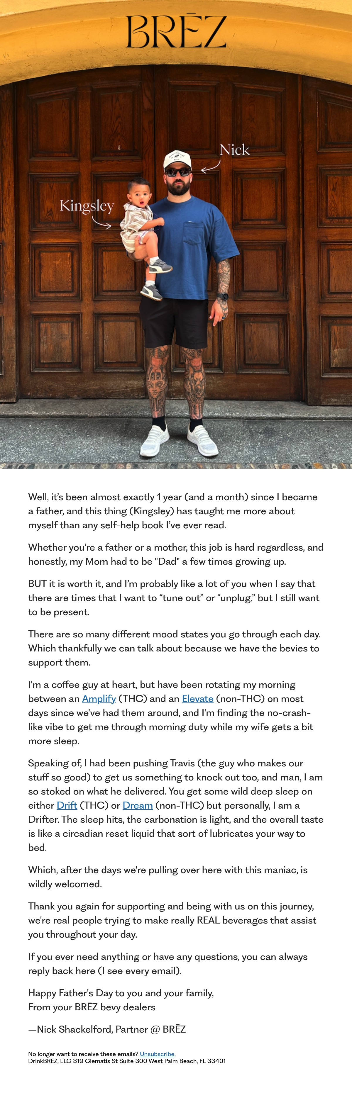 Email Inspiration from Nick from BRĒZ Thumbnail Preview