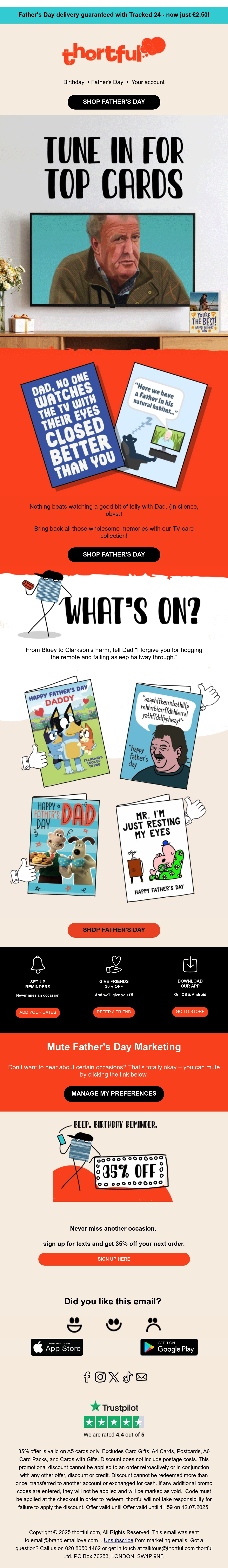 Email Inspiration from thortful Thumbnail Preview