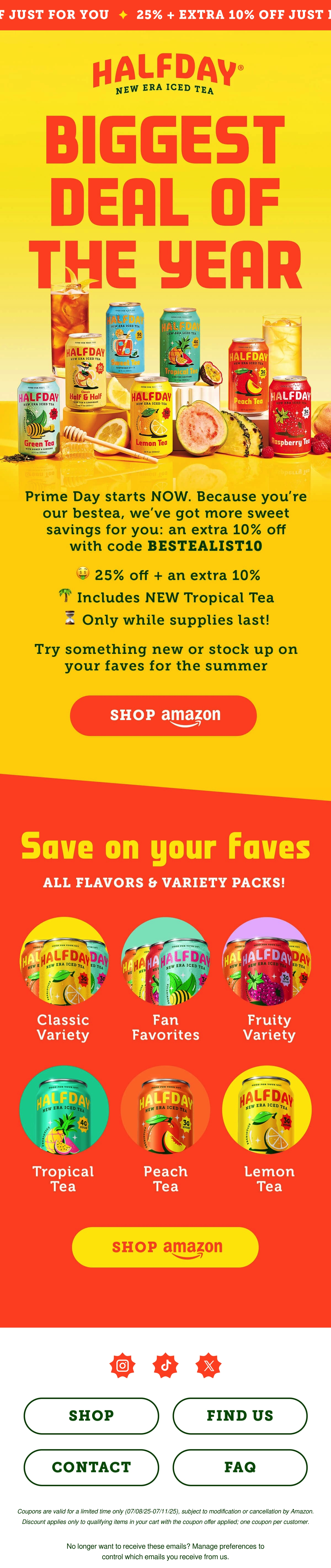 Email Inspiration from Halfday Thumbnail Preview