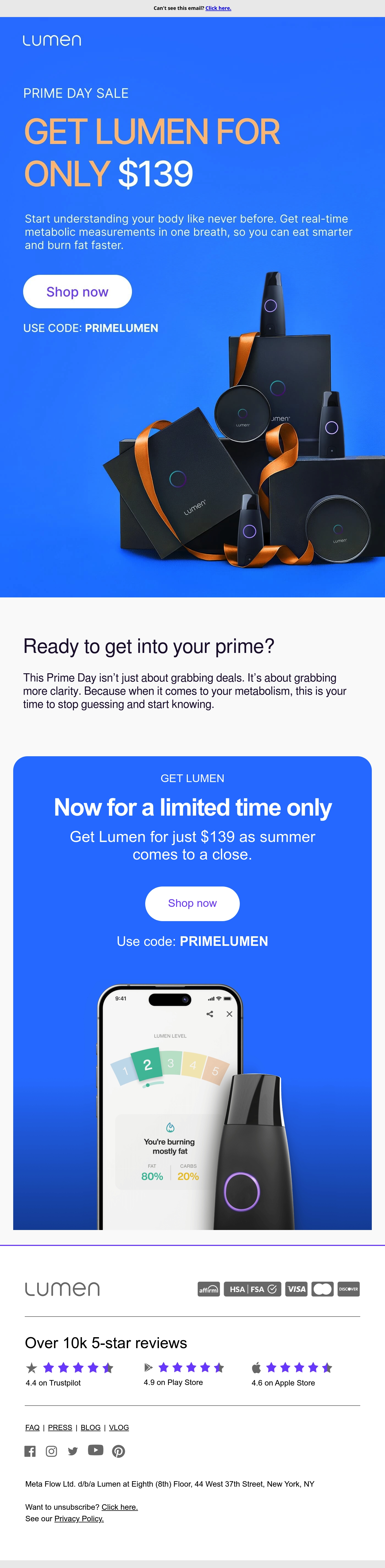 Email Inspiration from Lumen Thumbnail Preview