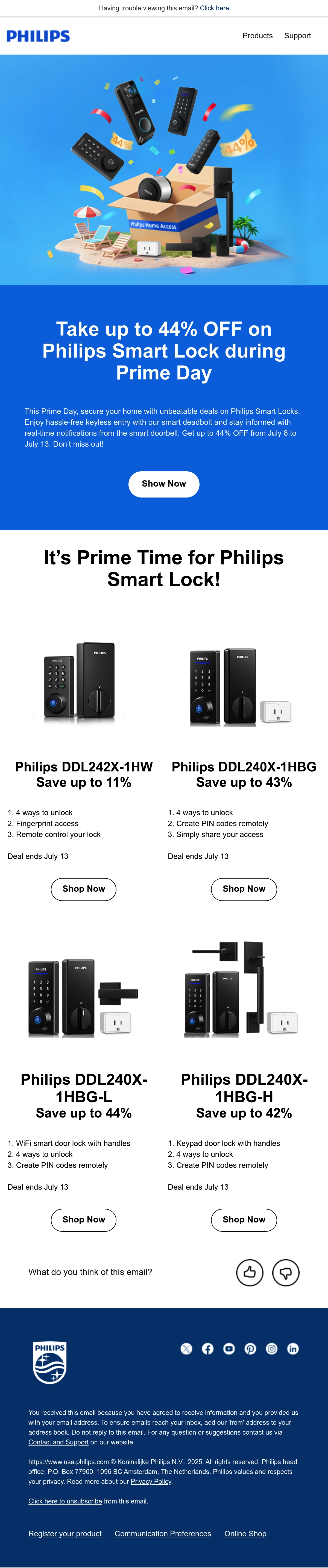 Email Inspiration from Philips Thumbnail Preview