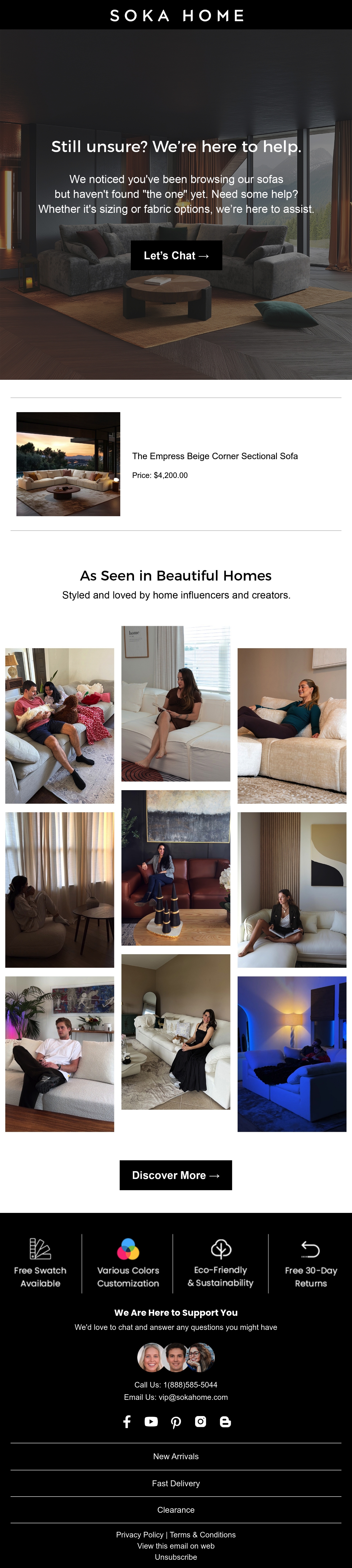 Email Inspiration from SOKA HOME Thumbnail Preview