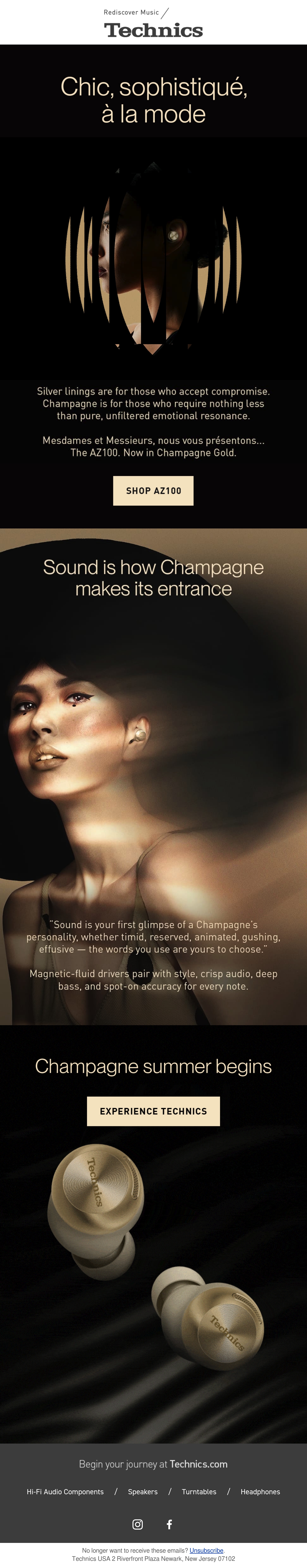 Email Inspiration from Technics USA Thumbnail Preview