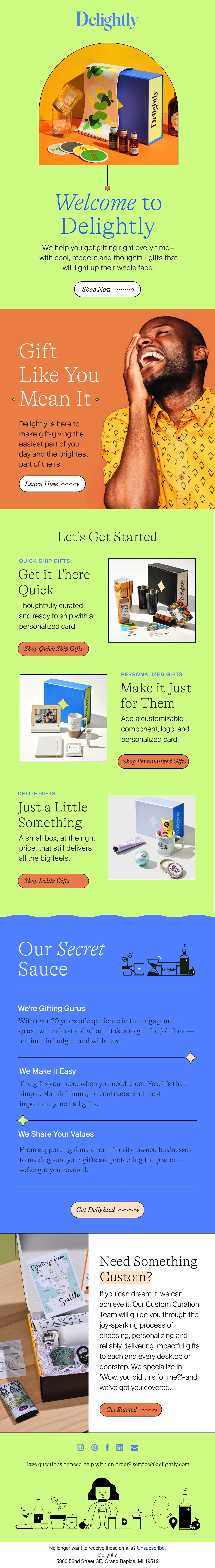 Email Inspiration from Delightly Thumbnail Preview
