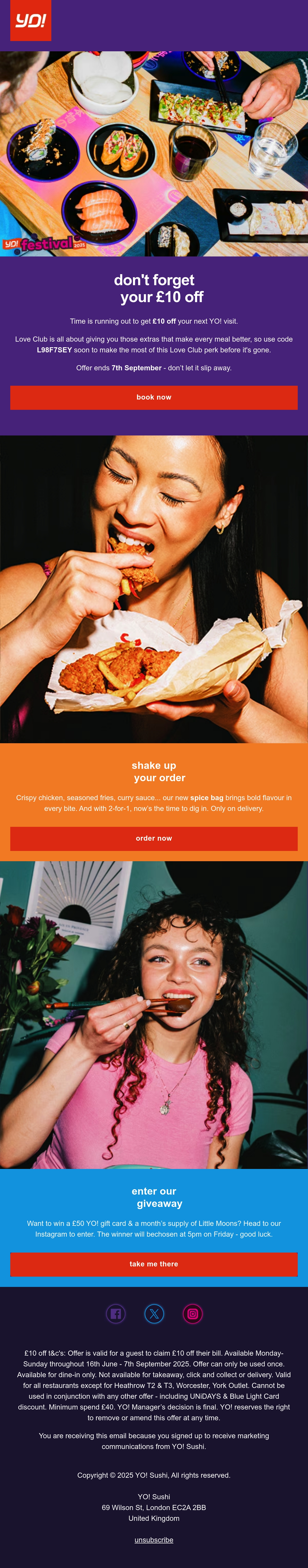 Email Inspiration from YO! Thumbnail Preview