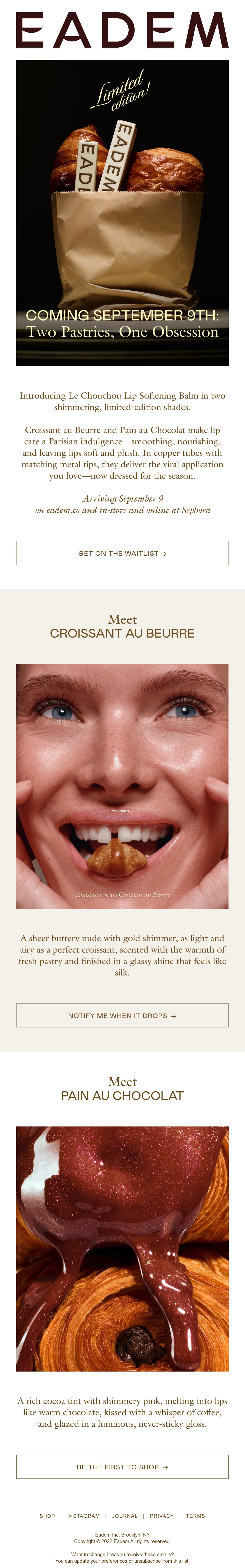 Email Inspiration from EADEM Thumbnail Preview