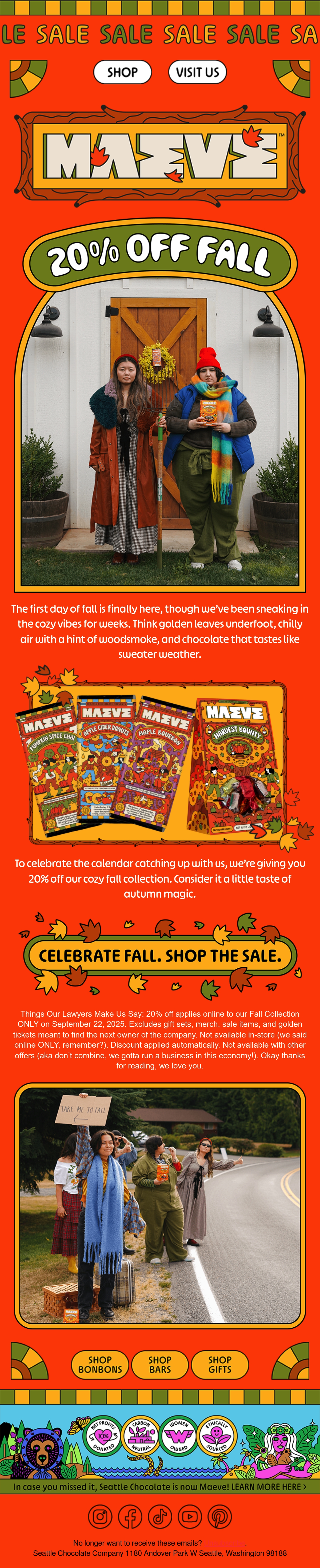Email Inspiration from Maeve Chocolate Thumbnail Preview