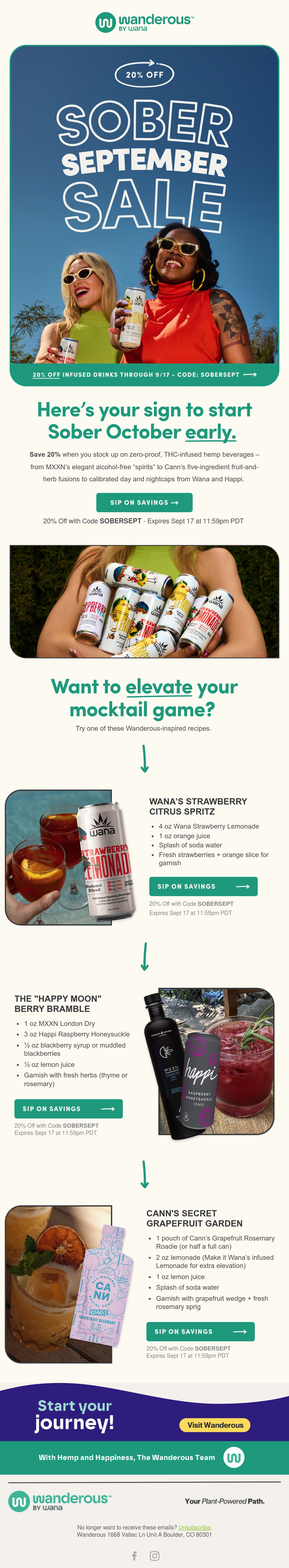 Email Inspiration from Wanderous Thumbnail Preview