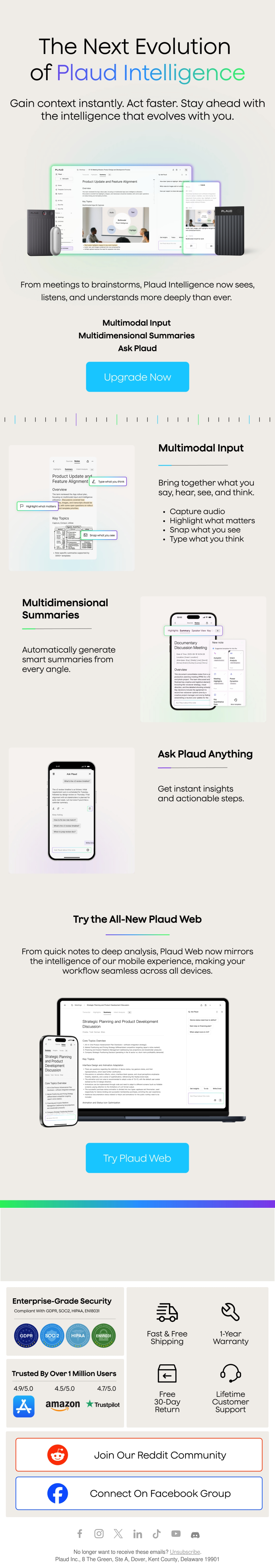 Email Inspiration from Plaud Thumbnail Preview