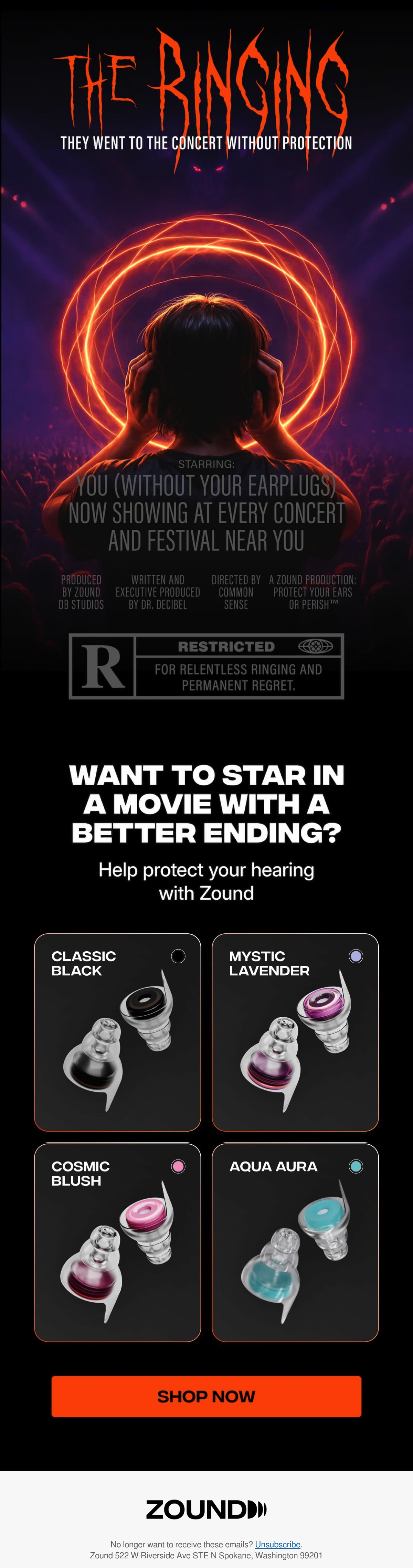 Email Inspiration from Zound Thumbnail Preview