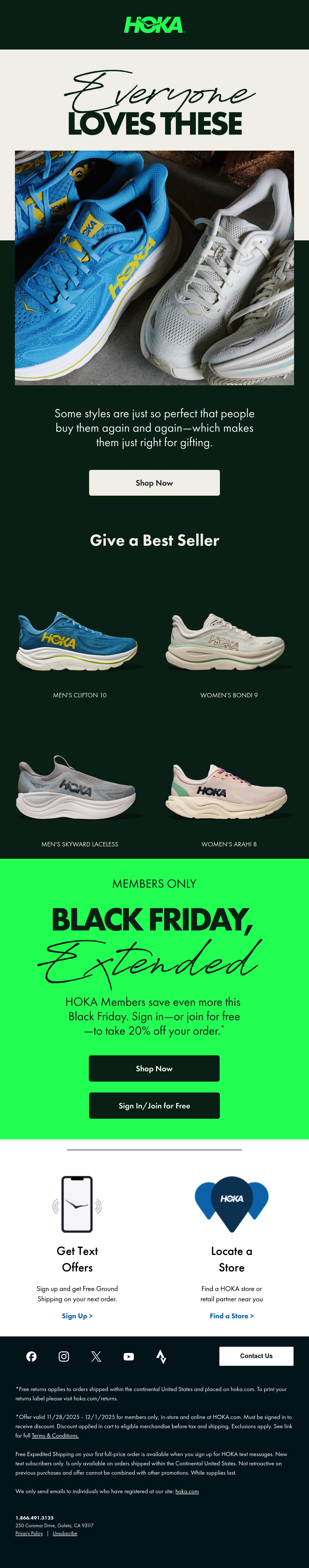 Email Inspiration from HOKA® Thumbnail Preview