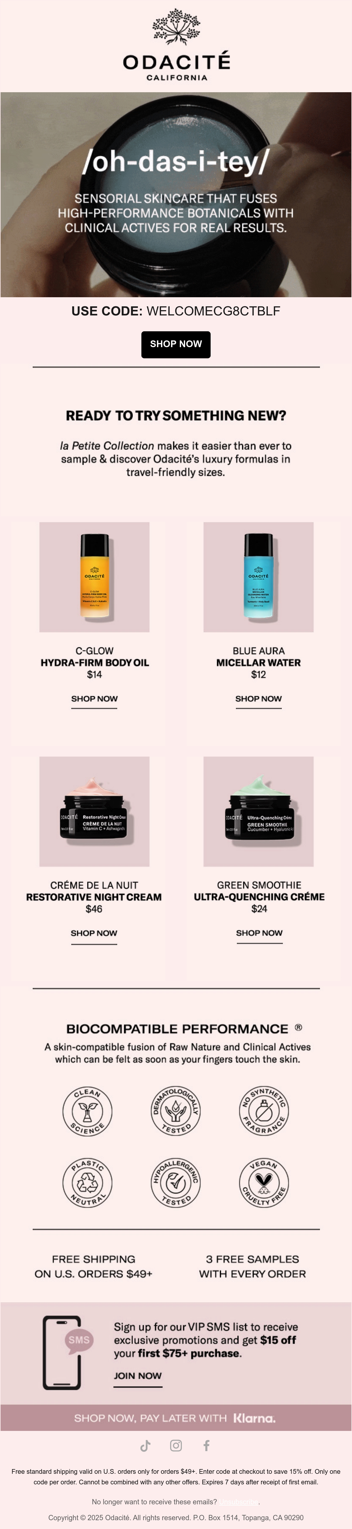 Email Inspiration from Odacité Thumbnail Preview