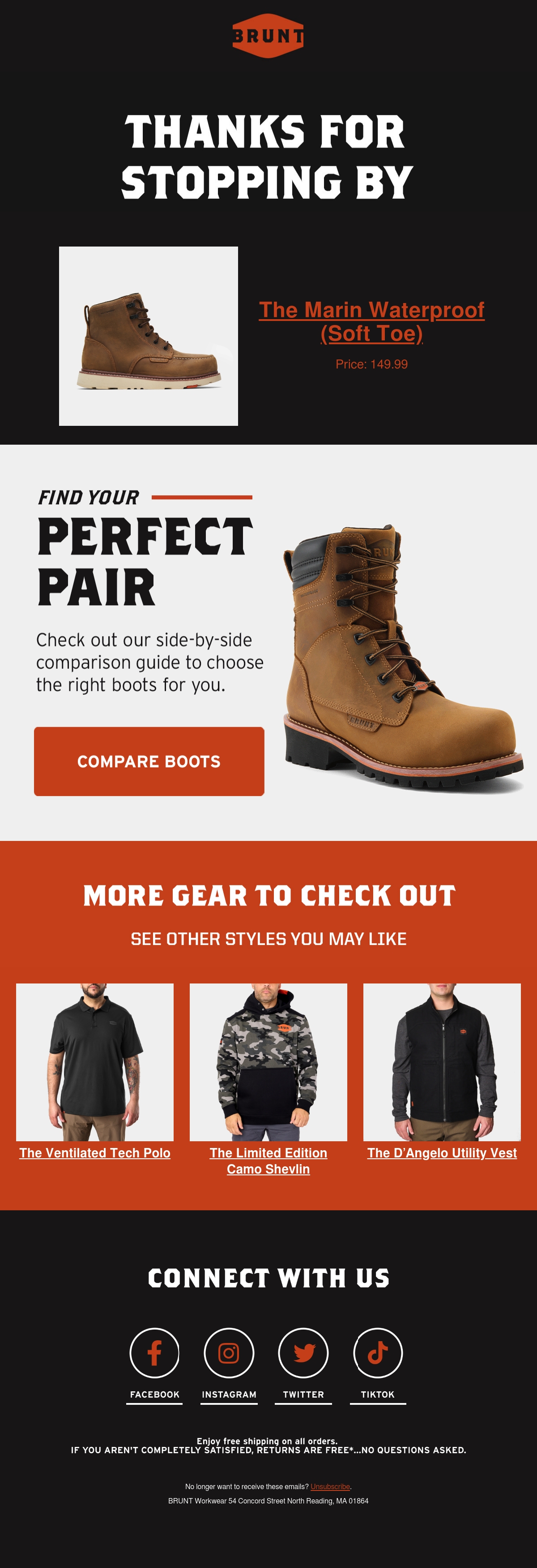 Email Inspiration from BRUNT Workwear Thumbnail Preview