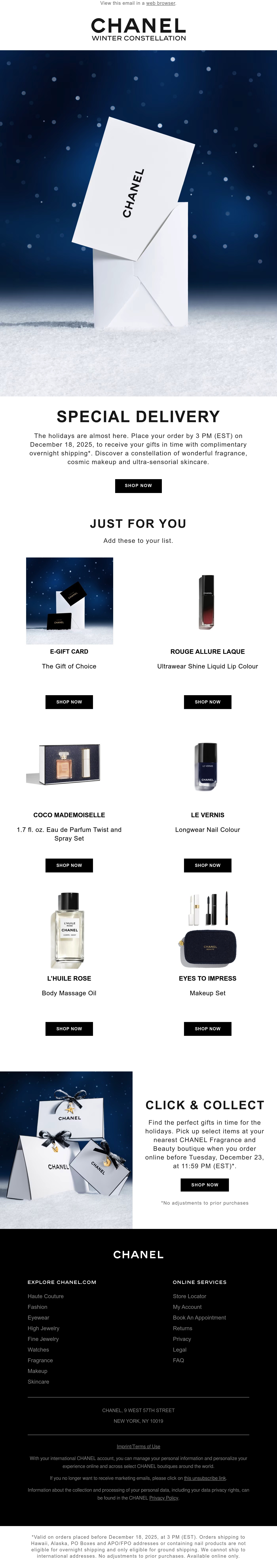 Email Inspiration from CHANEL Thumbnail Preview