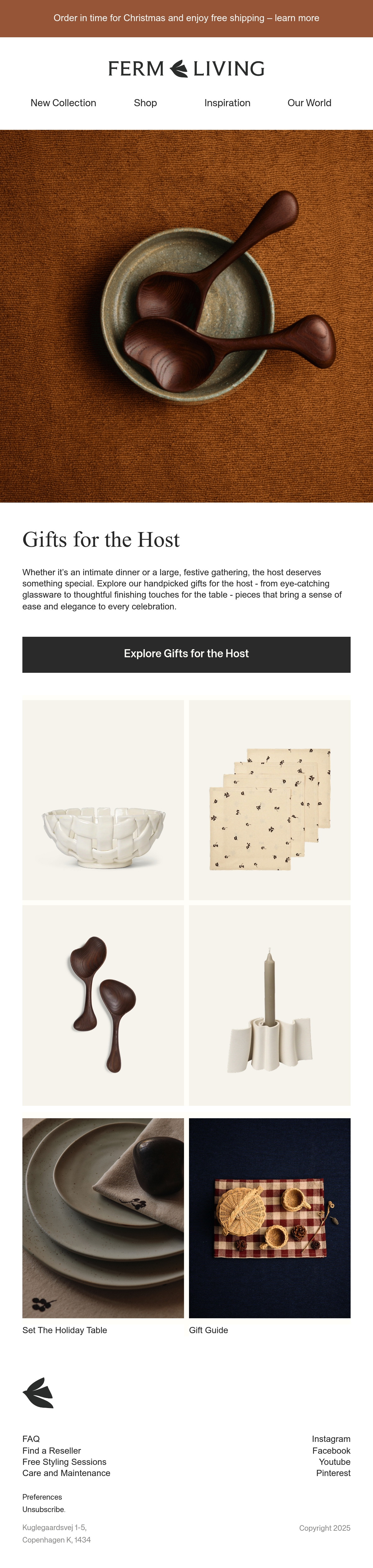 Email Inspiration from Ferm Living Thumbnail Preview