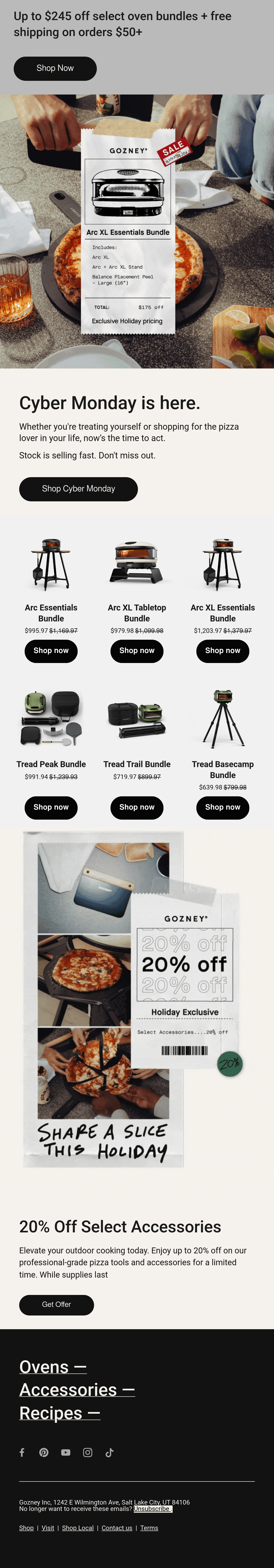 Email Inspiration from Gozney Thumbnail Preview