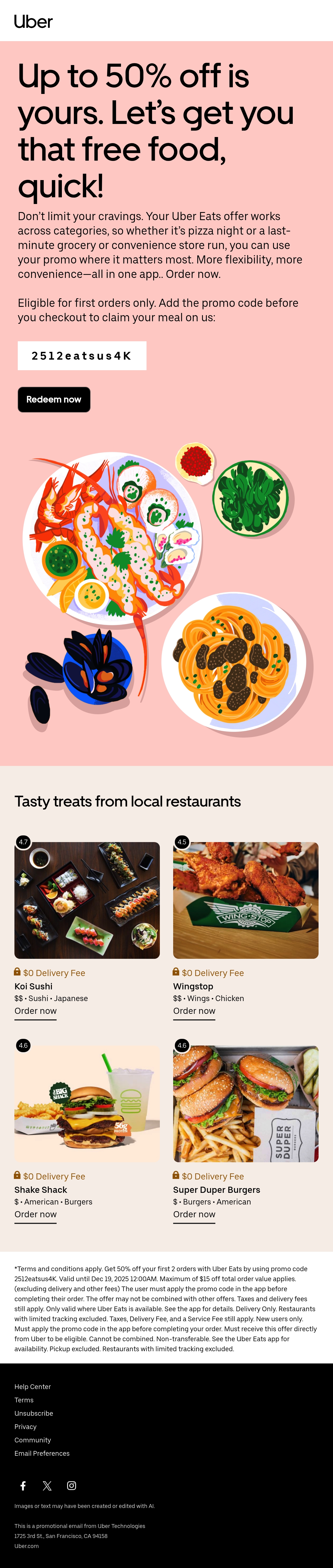 Email Inspiration from Uber Thumbnail Preview