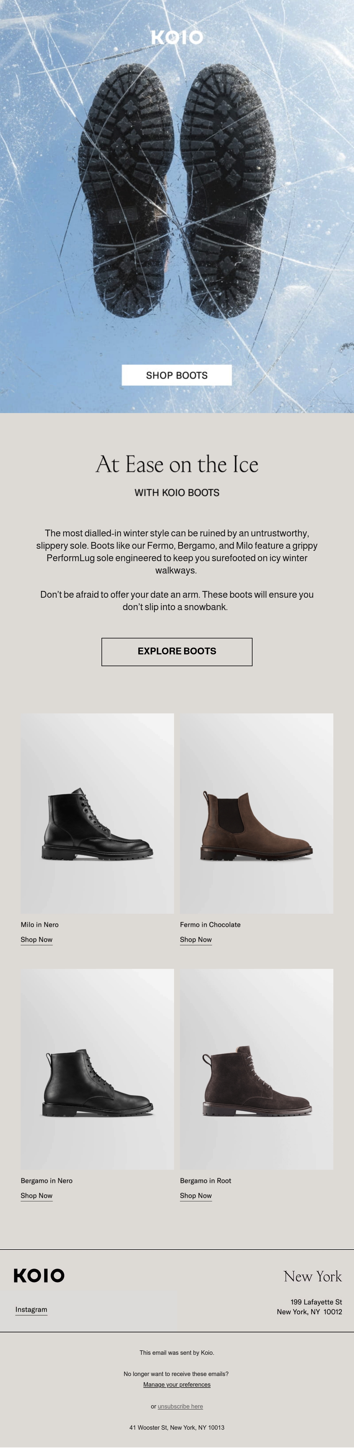 Email Inspiration from KOIO SALE Thumbnail Preview