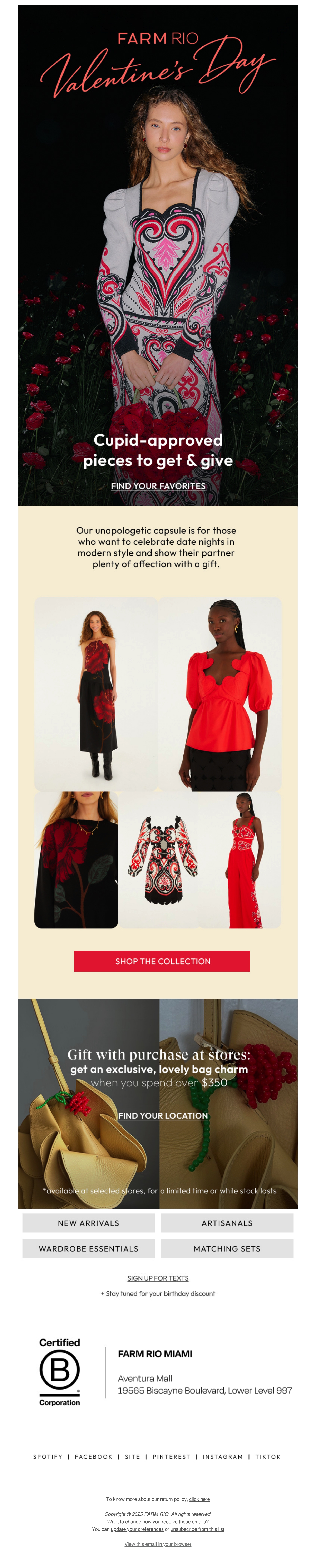 Email Inspiration from FARM Rio Thumbnail Preview