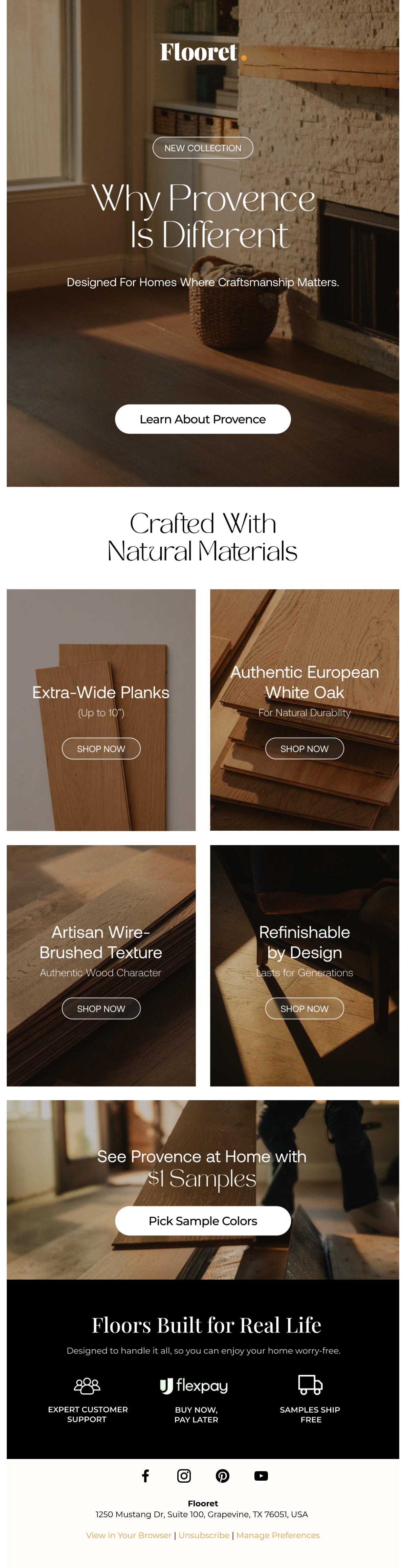 Email Inspiration from Flooret Thumbnail Preview