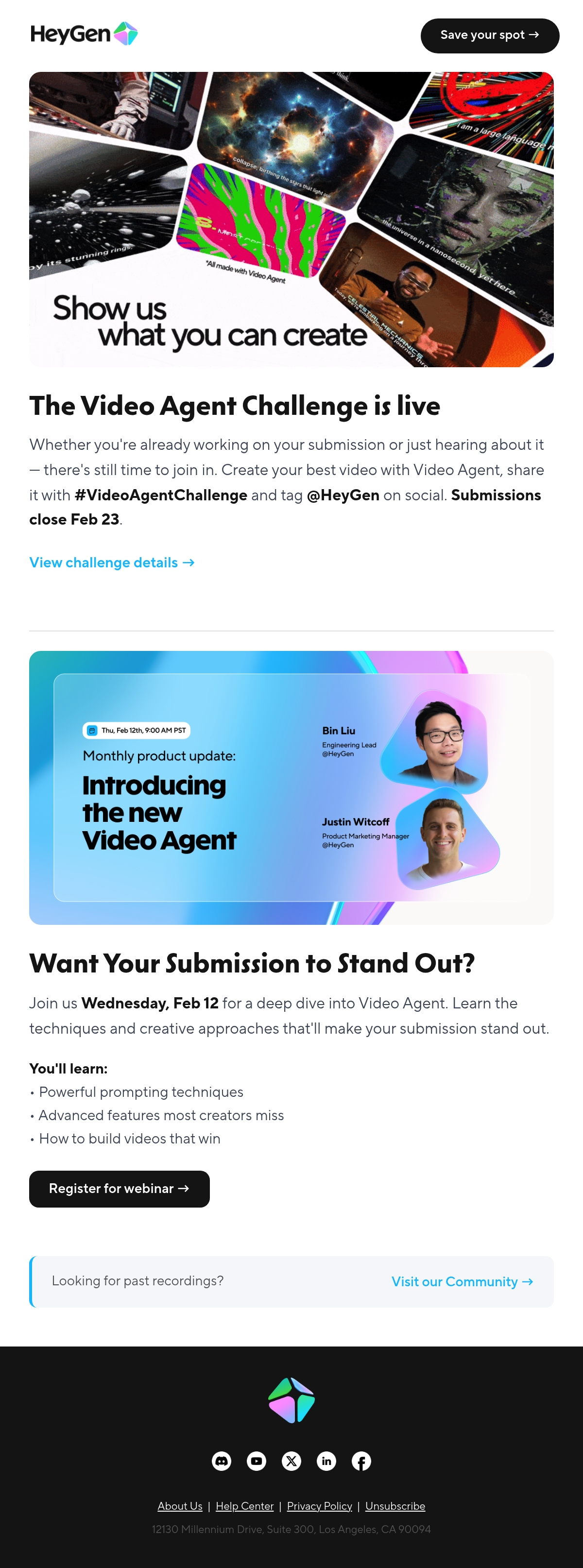 Email Inspiration from HeyGen Thumbnail Preview