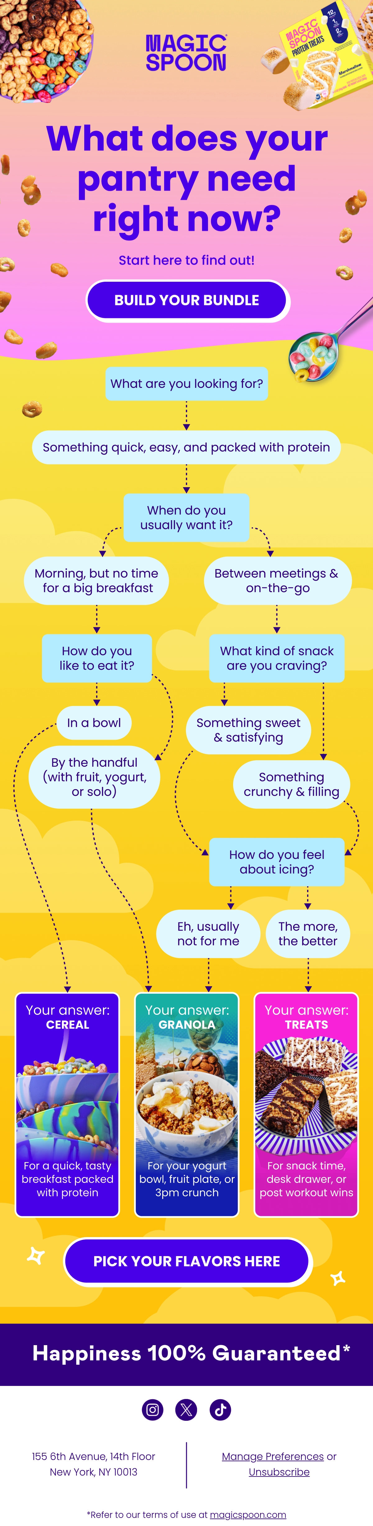 Email Inspiration from Magic Spoon Thumbnail Preview