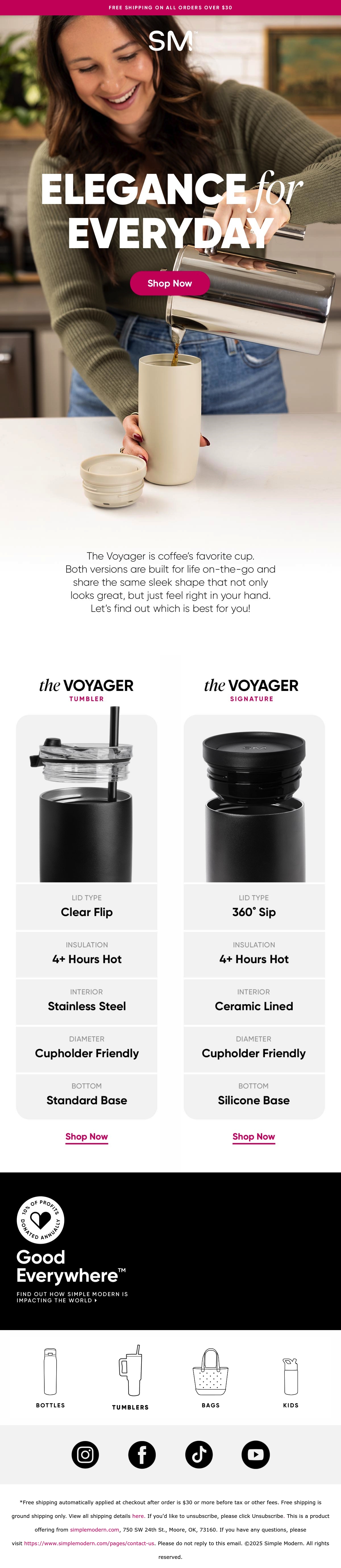Email Inspiration from Simple Modern Thumbnail Preview
